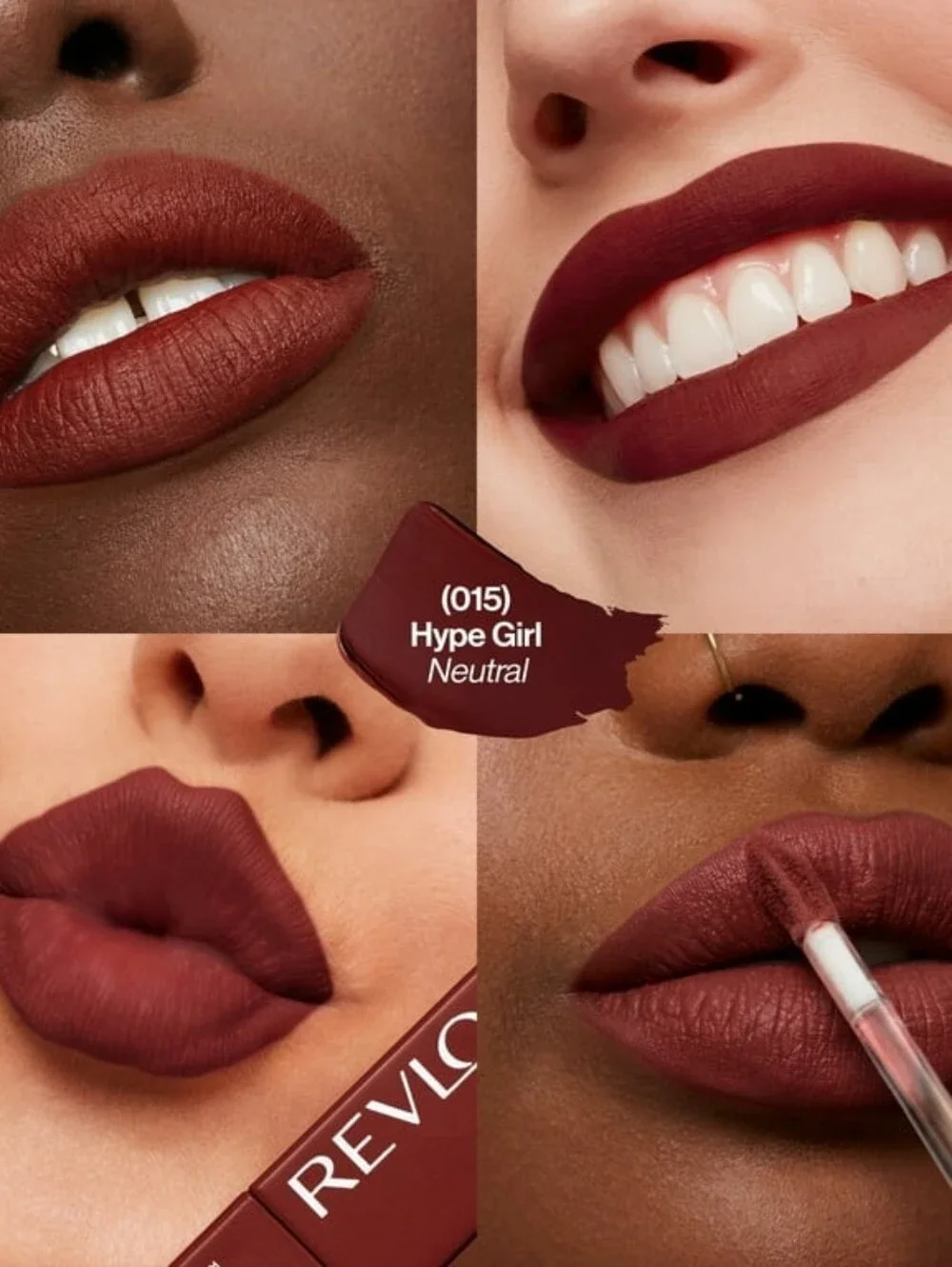 Revlon ColorStay Limitless Matte Liquid Lipstick  24HR Wear, 015 Hype Girl
